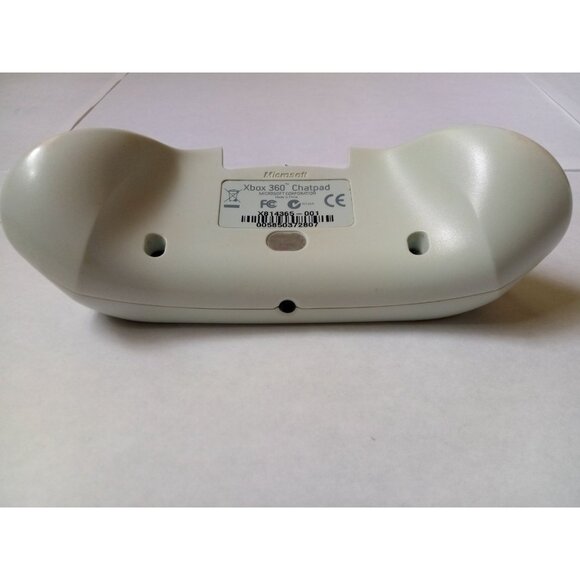 Xbox 360 Controller Chatpad Keypad White - Picture 7 of 8